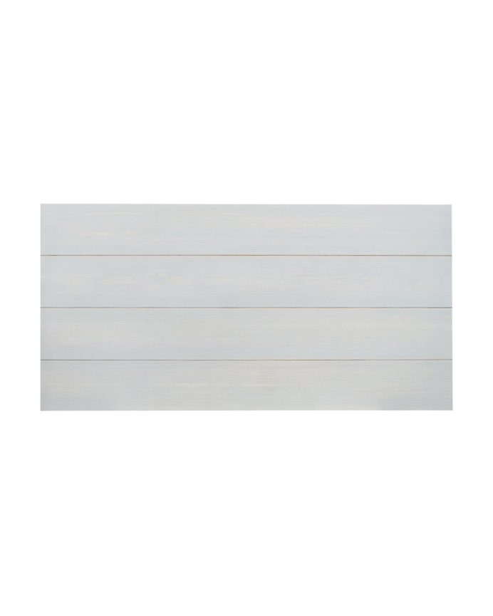 Cabecero de madera maciza color azul decapado de varias medidas