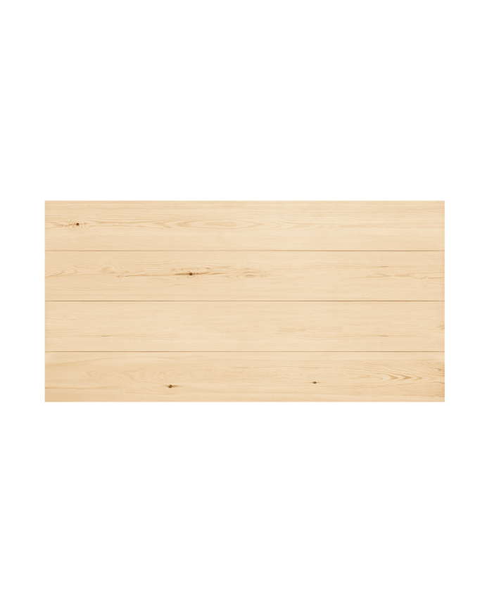 Cabecero de madera maciza en tono natural de varias medidas