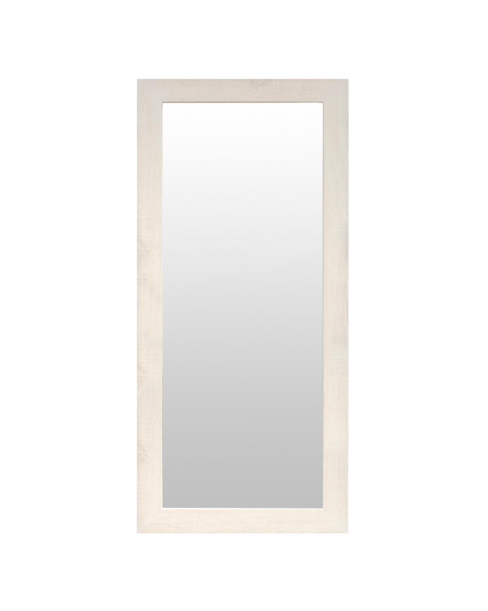 Espejo efecto madera color beige de varias medidas
