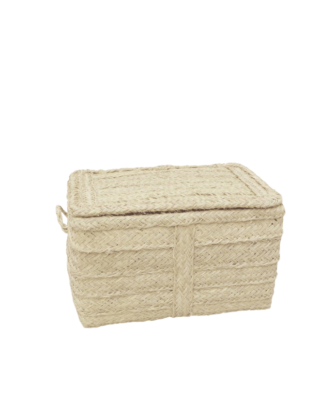 Baúl de esparto natural de varias medidas