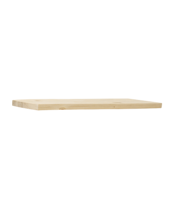 Estantería de madera maciza flotante acabado natural varias medidas