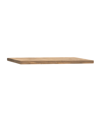 Estantería de madera maciza flotante acabado roble oscuro varias medidas