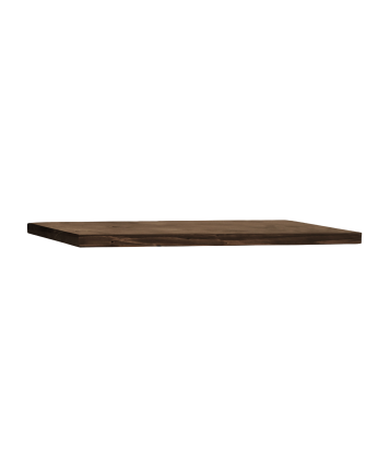 Estantería de madera maciza flotante acabado nogal varias medidas