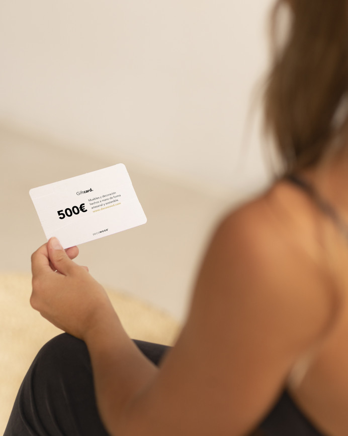 Tarjeta regalo de 500 euros