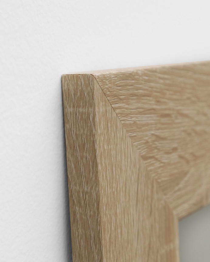 Espejo efecto madera color roble oscuro de varias medidas