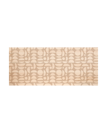Cabecero de madera maciza estampado de varias medidas