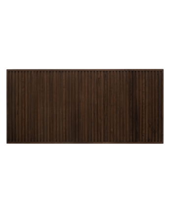 Cabecero de madera maciza en tono nogal de 160cm