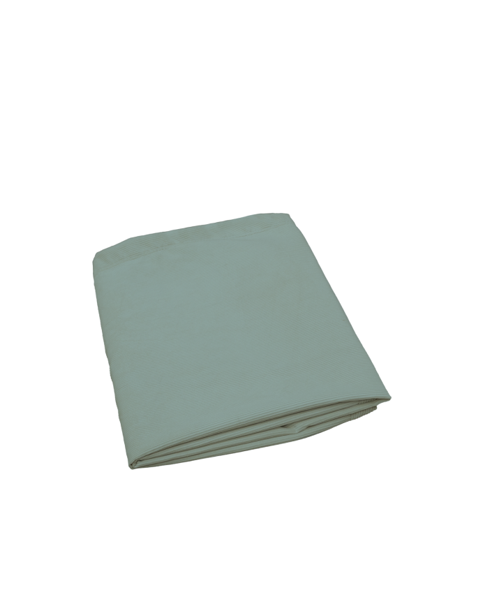Funda para cabecero de pana verde azulado de varias medidas