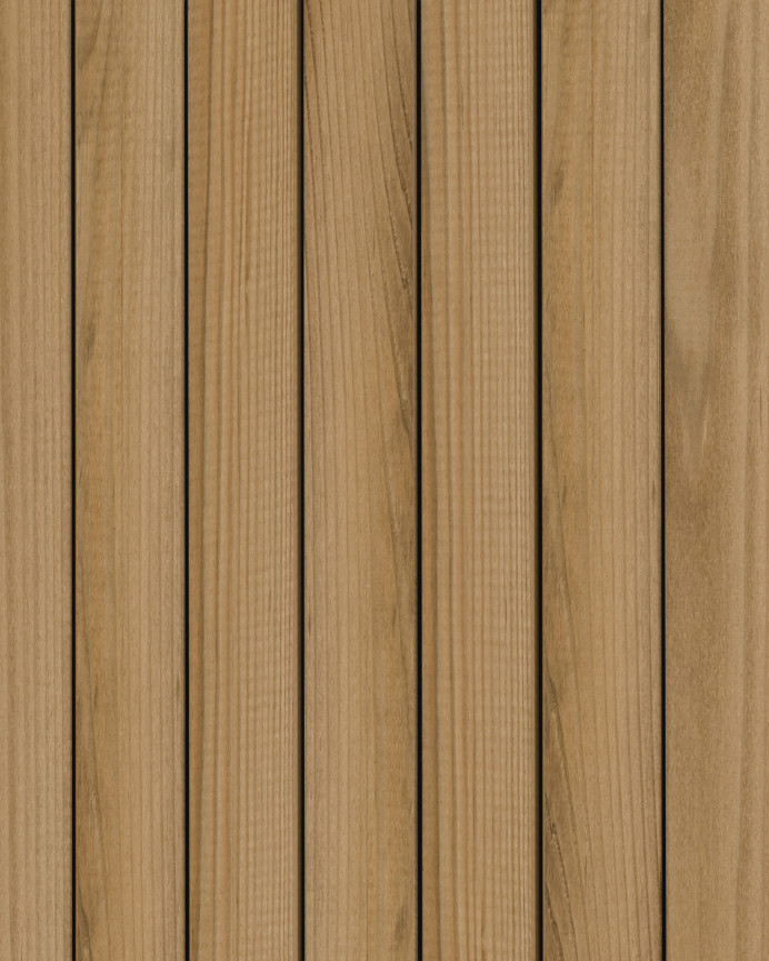 Cabecero de madera maciza en tono roble oscuro de varias medidas