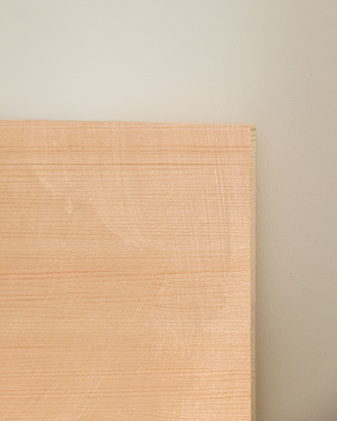 Cabecero de madera maciza estampado de varias medidas