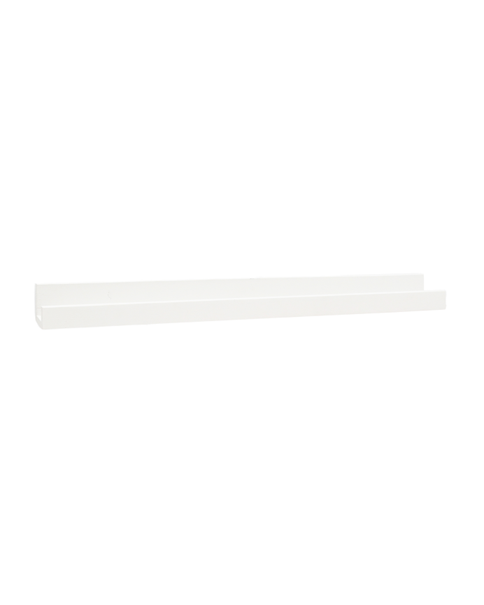Estante de madera maciza flotante tono blanco varias medidas
