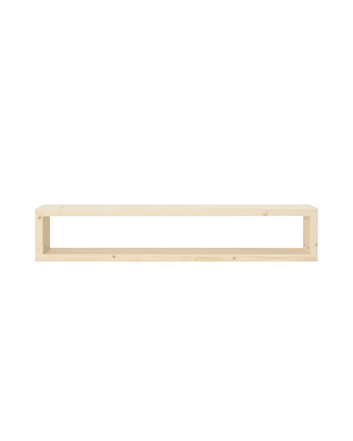 Mueble de TV de madera maciza en tono natural de varias medidas