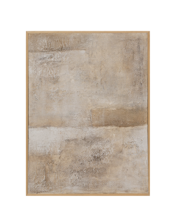 Cuadro gris decorativo sobre algodón con bastidor de madera pintado artesanalmente con pintura al óleo de varias medidas