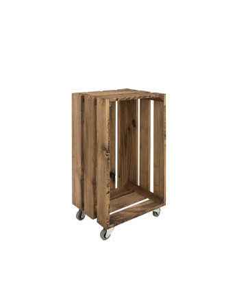Boîte en bois de pin galicien.