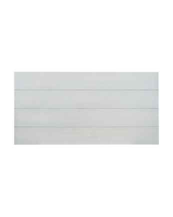 Tête de lit en bois massif imprimée avec motif aquarelle monde mariné rose en différentes tailles