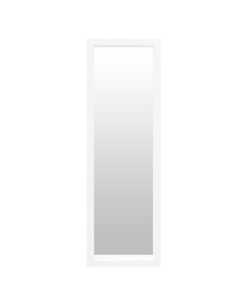 Miroir en bois blanc en différentes tailles