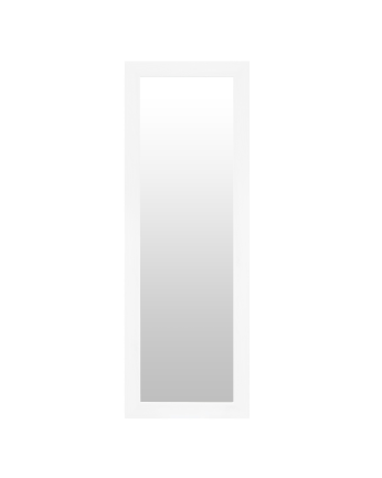 Miroir en bois blanc en différentes tailles