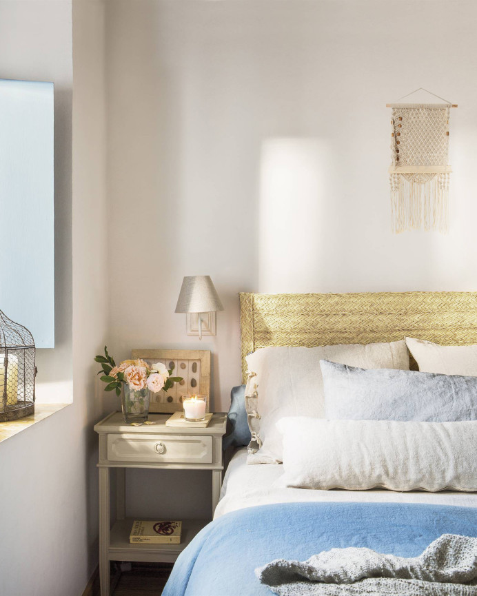 Tête de lit en sparte naturel en différentes tailles