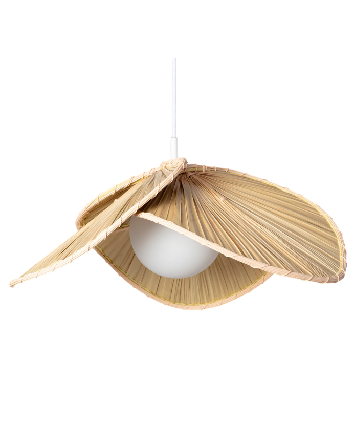 Plafonnier en fibres naturels