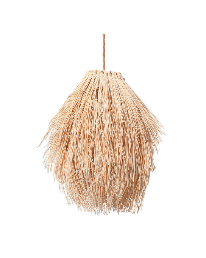 Plafonnier en rotin