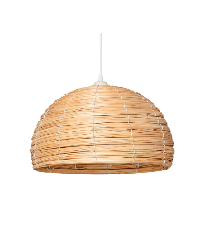 Plafonnier en rotin