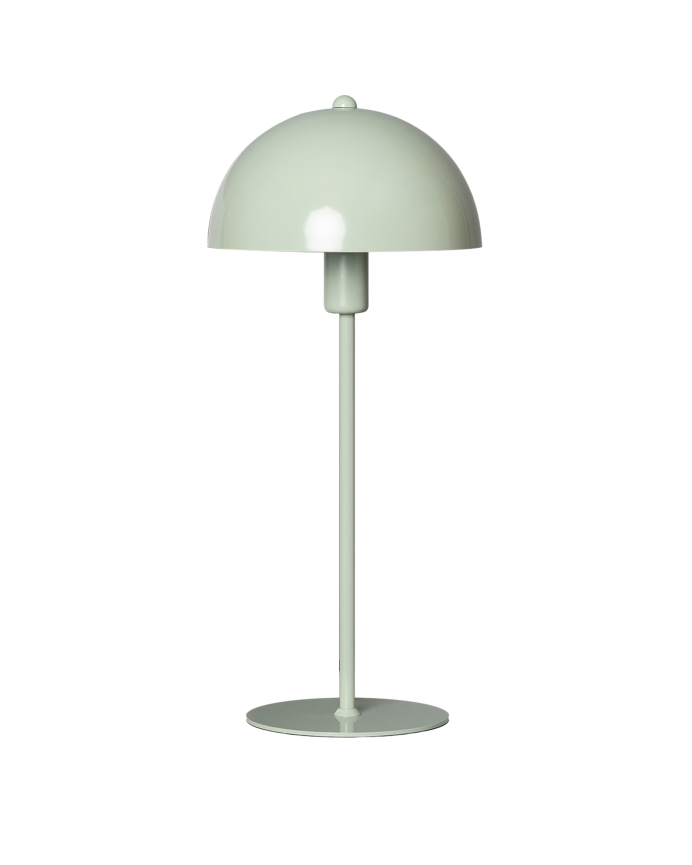 Lampe de table en aluminium vert