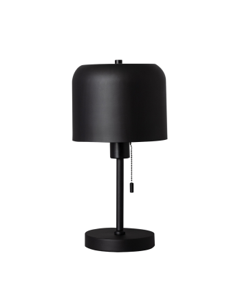 Lampe à poser en métal noir 39x20cm