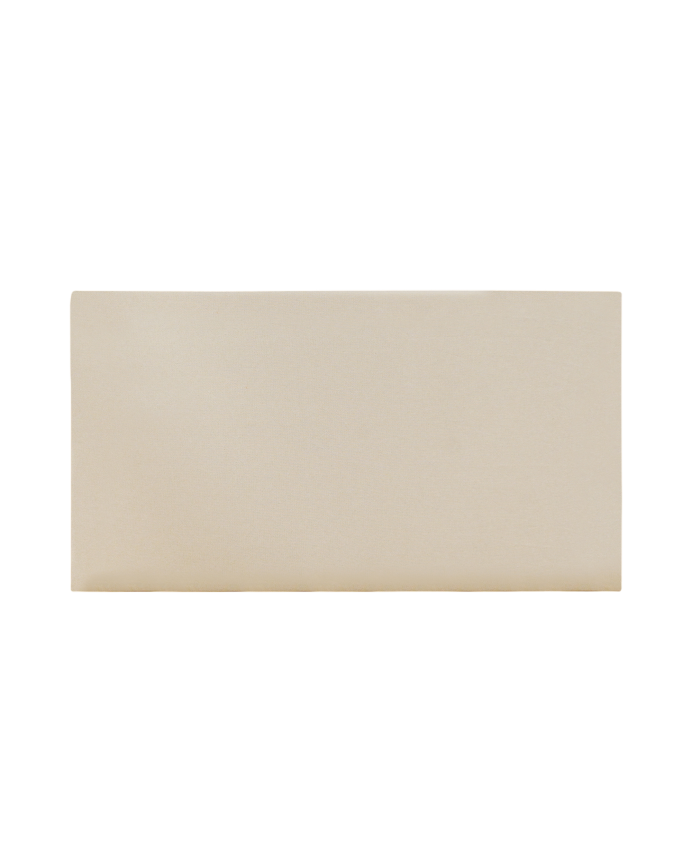 Tête de lit rembourrée en coton beige en différentes tailles