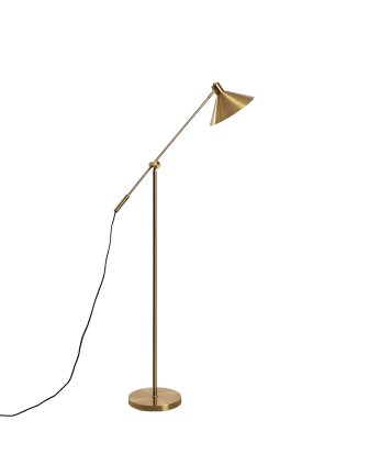 Lampe sur pied en métal réglable de 175x90cm