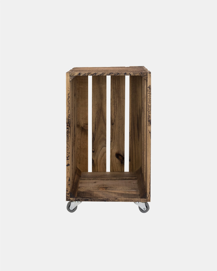 Boîte en bois de pin galicien.