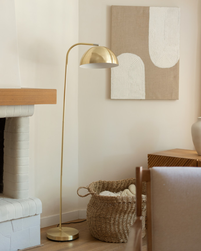 Lampe sur pied en aluminium de 149x30cm