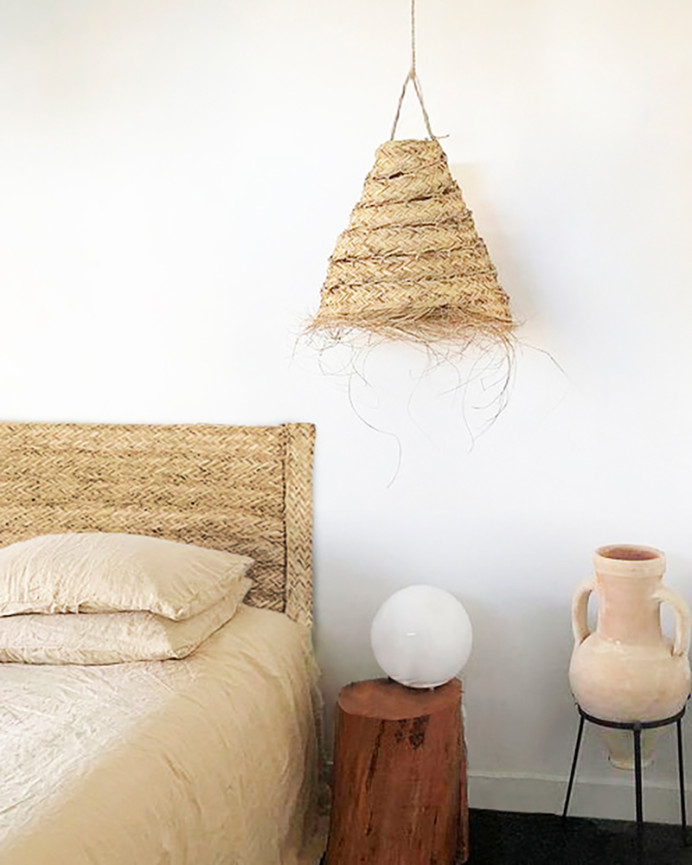Tête de lit en sparte naturel en différentes tailles