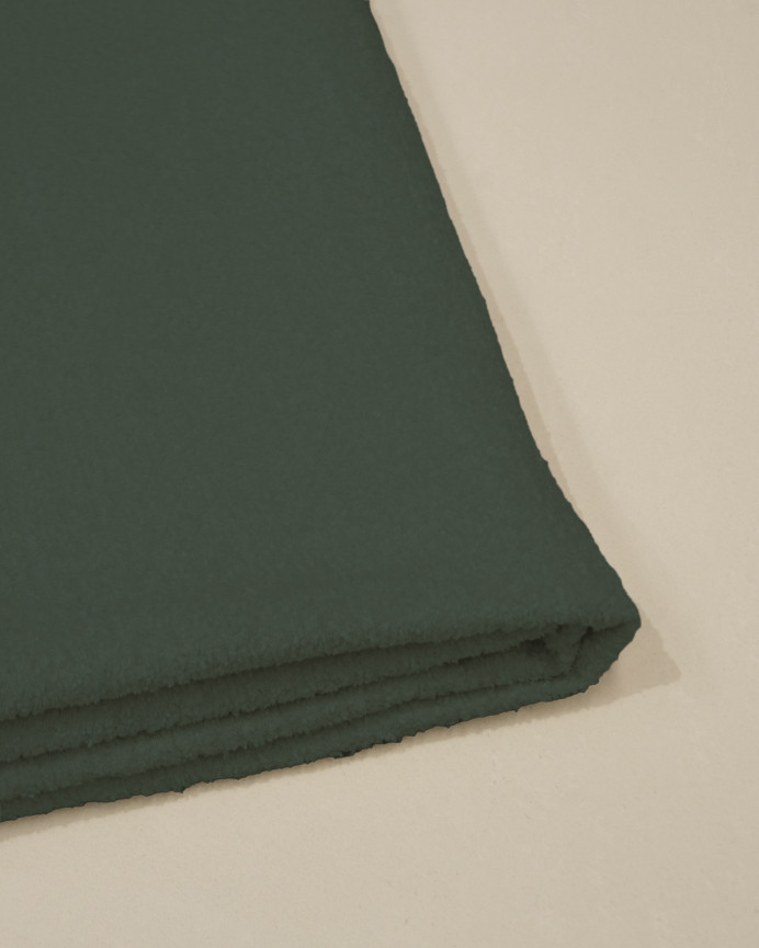 Housse pour tête de lit en bouclé vert en différentes tailles
