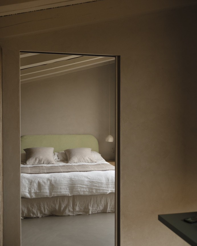 Housse pour tête de lit en velours côtelé vert citron en différentes tailles