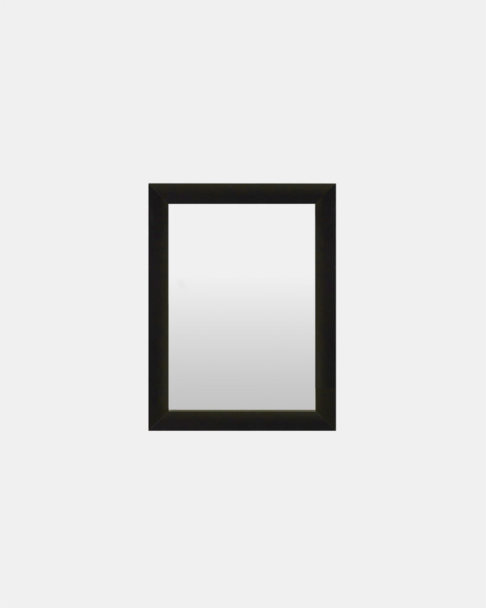 Miroir en bois noir en différentes tailles