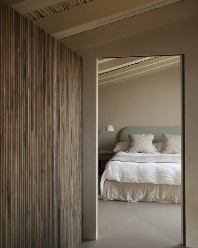 Tête de lit déhoussable en velours côtelé vert bleuté en différentes tailles