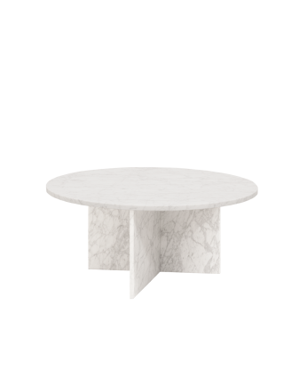 Table basse ronde en marbre disponible en différentes tailles