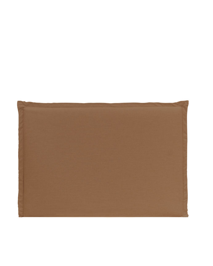 Housse de tête de lit en lin terracotta en différentes tailles