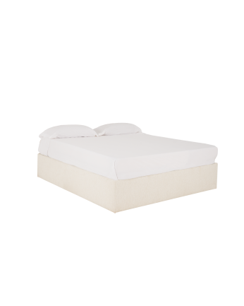 Canapé tapissé blanc pour les matelas en différentes tailles