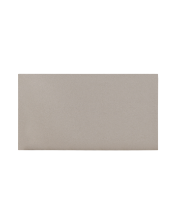 Tête de lit rembourrée en coton gris en différentes tailles
