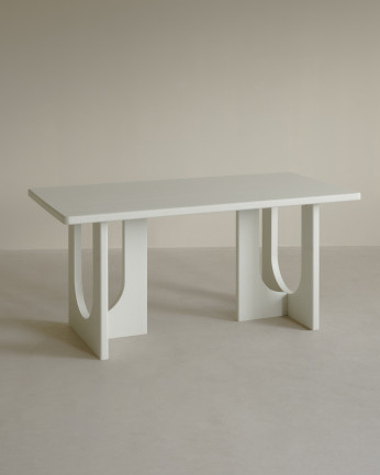 Table à manger en microciment en différentes tailles