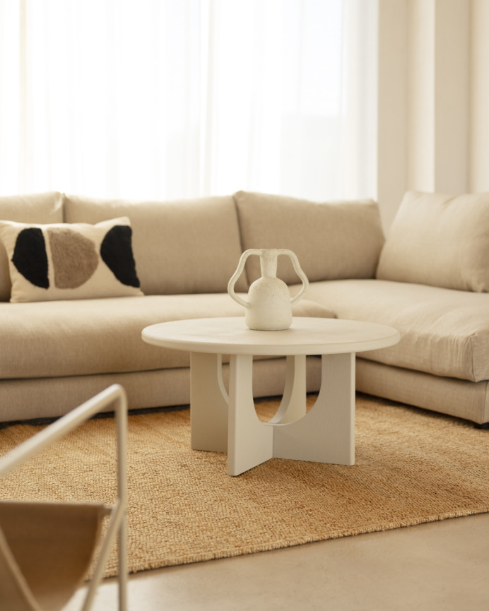 Table basse en microciment en différentes tailles